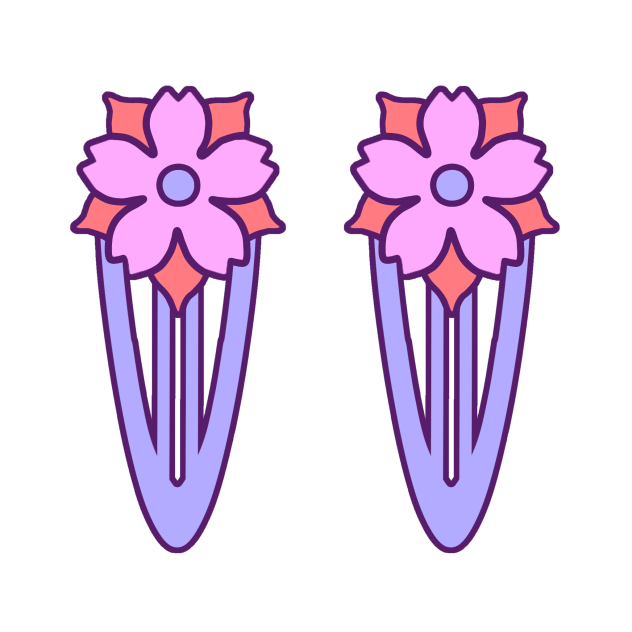 Hairpin sticker2