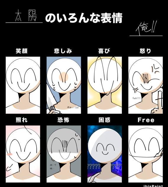 太陽のいろんな表情☀