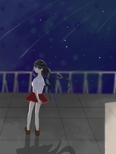 流れ星に願う