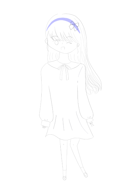 線画₍ᐢ..ᐢ₎