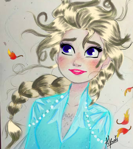 Elsa the snow queen