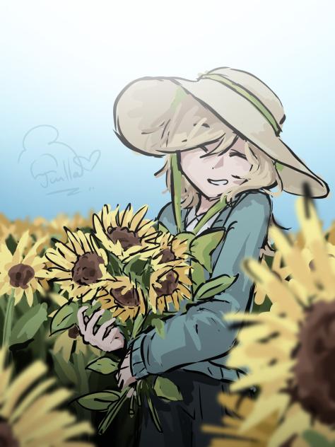 sunflowers - ibisPaint