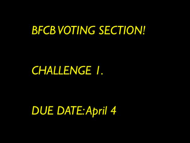 BFCB VOTING. CHALLENGE 1.
