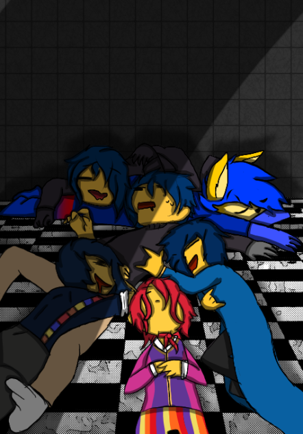 The Wally au getting drunk