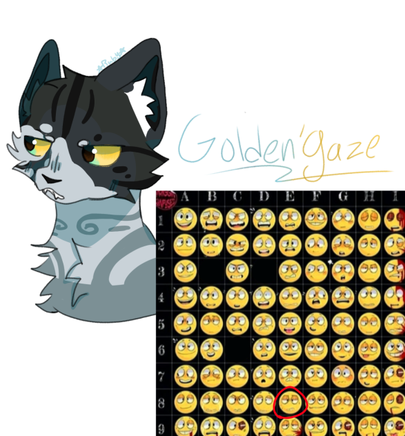 Golden' Gaze expression E8