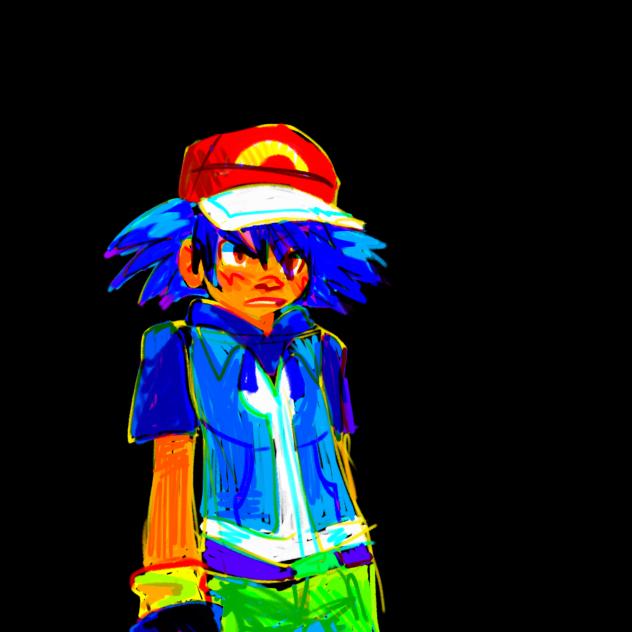 Coloring test with Satoshi