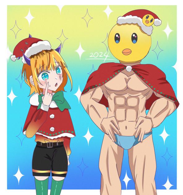 クリスマス　ＭＥＭちょとぴえヨン