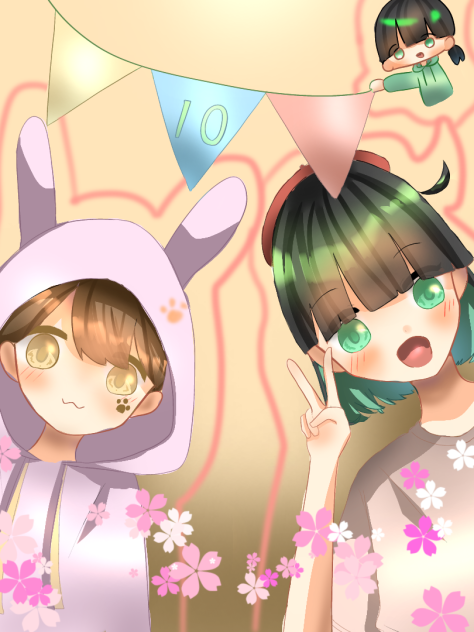 #いそべの塗り絵大会的なやつ
