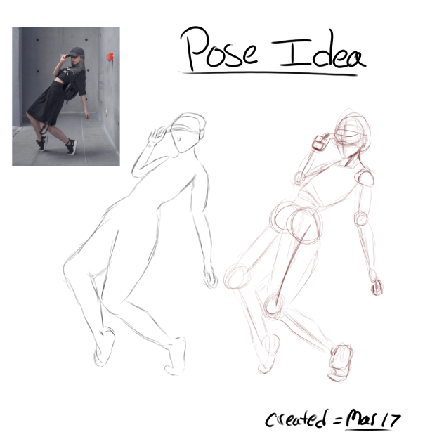 Pose idea