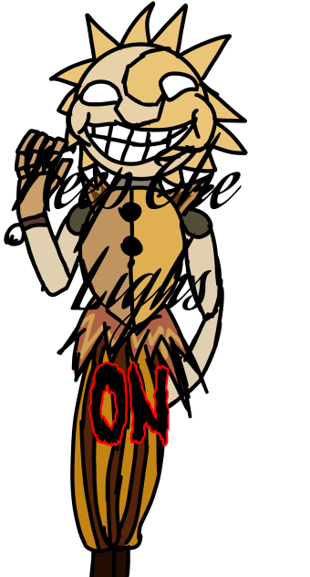 First Drawing Of Sundrop