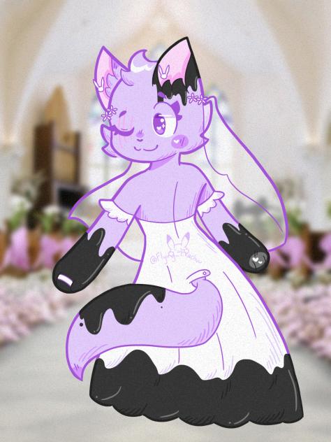 Inky’s Wedding Dress 💜
