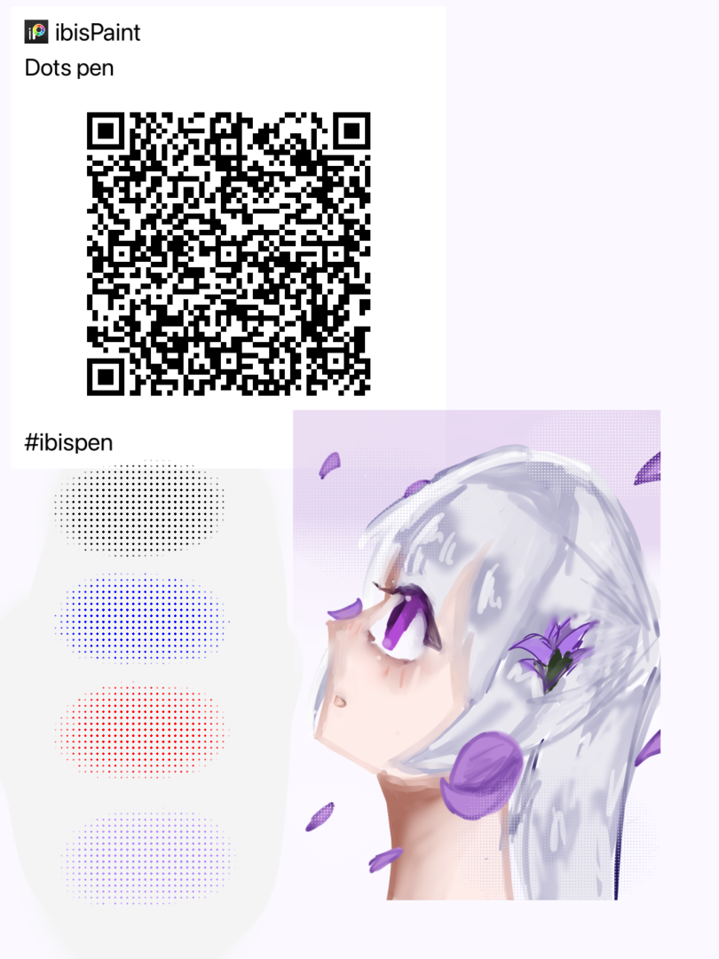 Dots Pen - ibisPaint