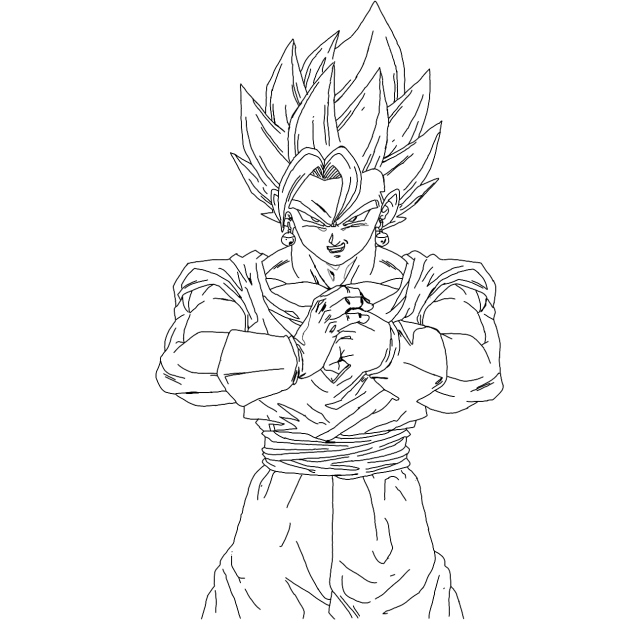 Drawing Vegetto