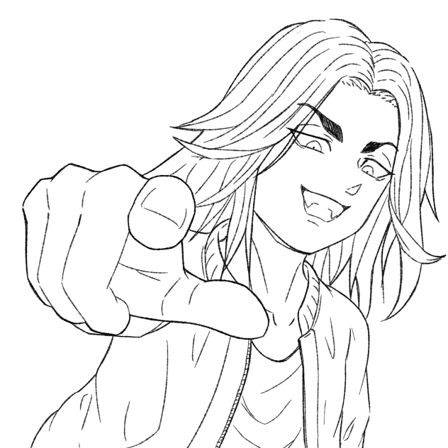 場地圭介　線画