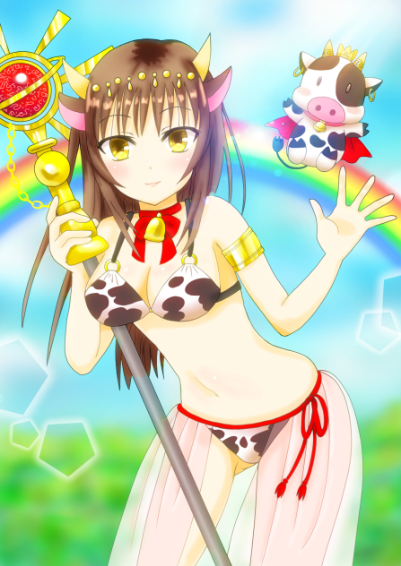 戦う牛魔導士＆牛魔王ぎゅうべえ