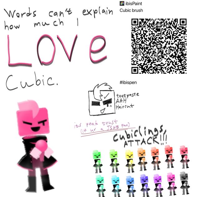 Cubic brush bc I love him
