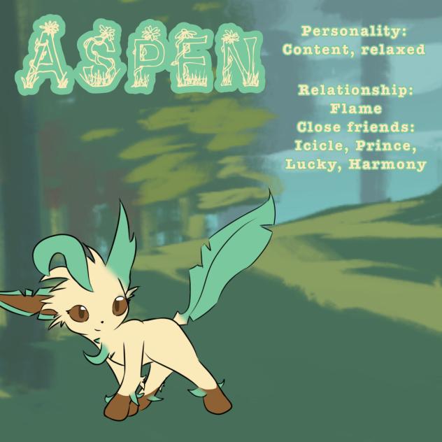 Aspen~ Eeveelution oc