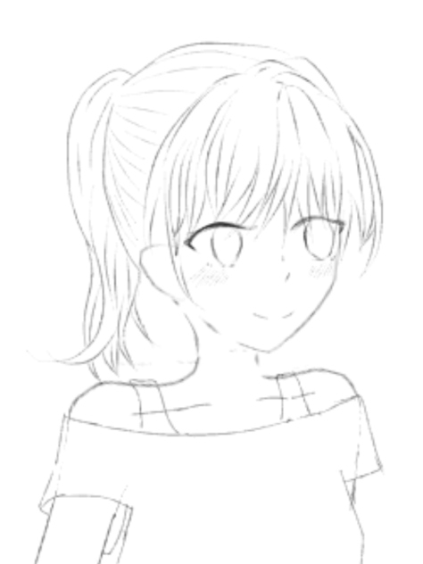 ポニテの元気系女の子  デート