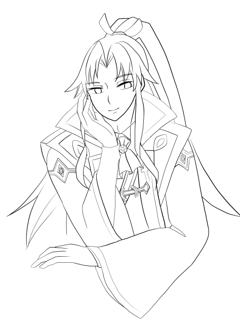 天草四郎 ぬりえ