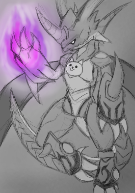 Awakened Bahamut Cat