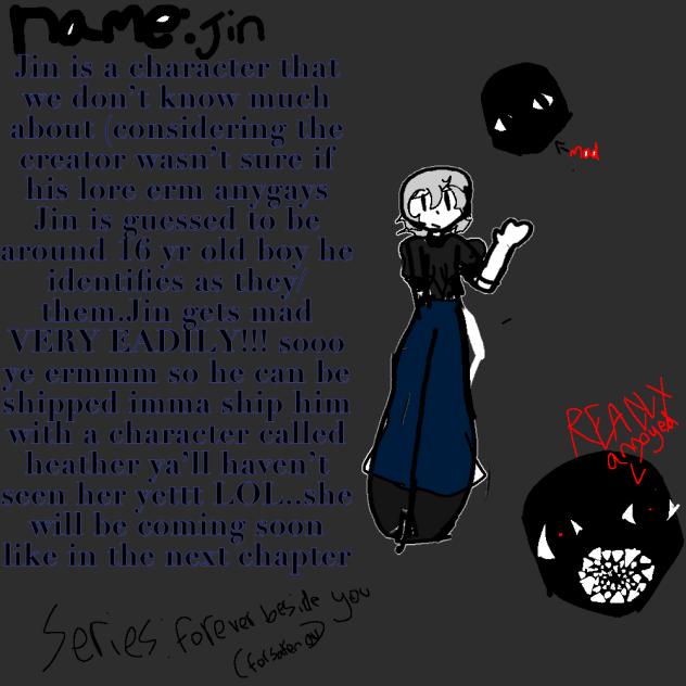 Someone made an oc for my forsaken au!
