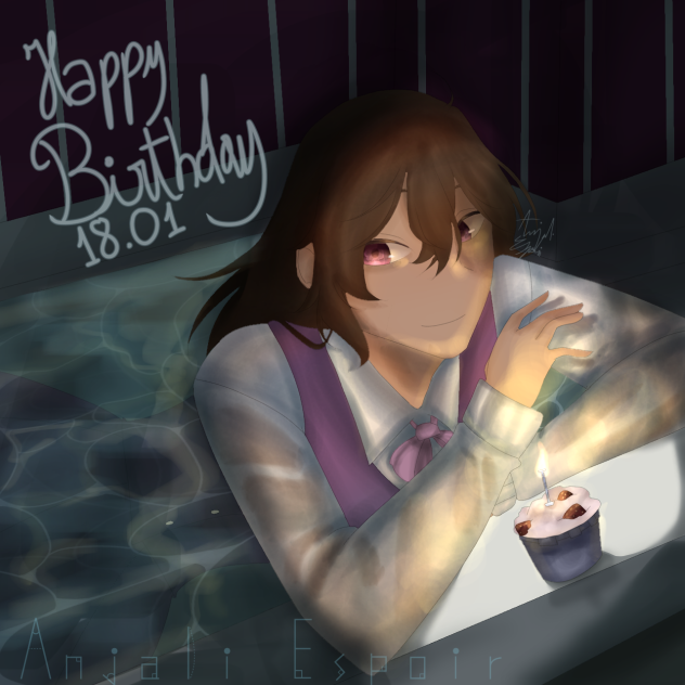 Birthday art!