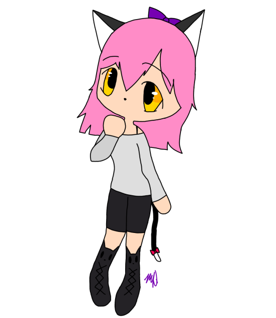 kawaii chan in aphmau's clothes
