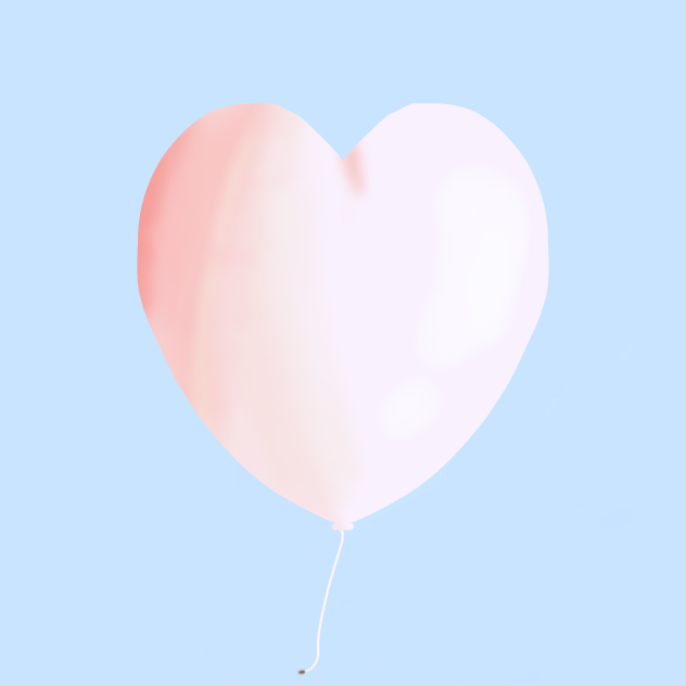 ハートの風船🎈