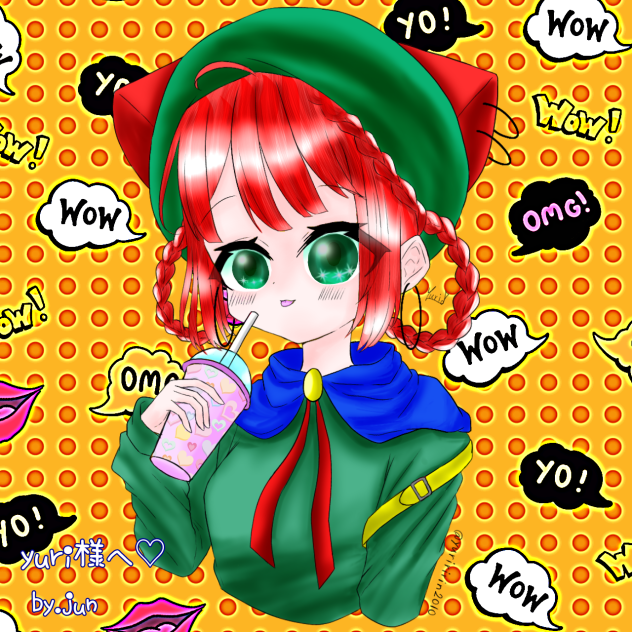 yuri様塗り絵♡