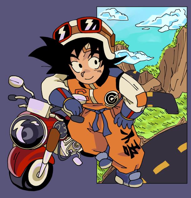 Biker Goku