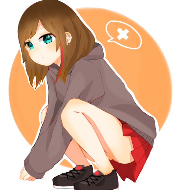 ゆにさんの線画を塗らせていただきました