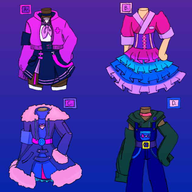 Future sci-fi outfits