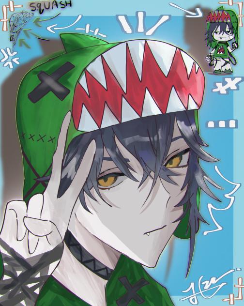 i drew a roblox character DTIY