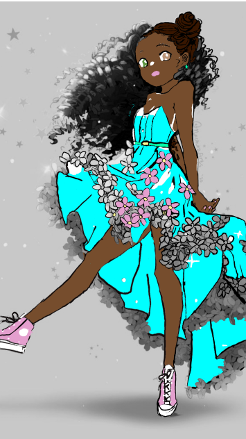 Summer dress - ibisPaint