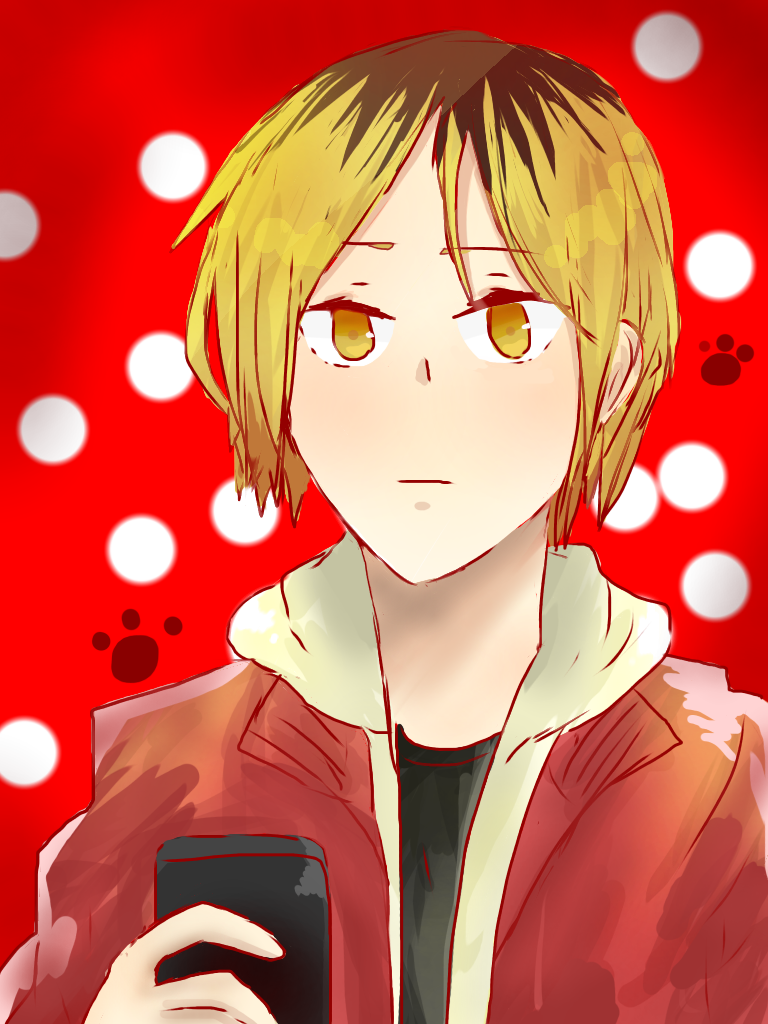 ハイキューの研磨くんの髪が非常に難しい件について Ibispaint