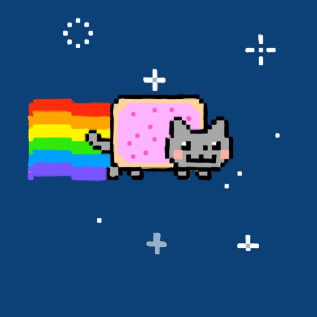 Nyan cat (I really love it)