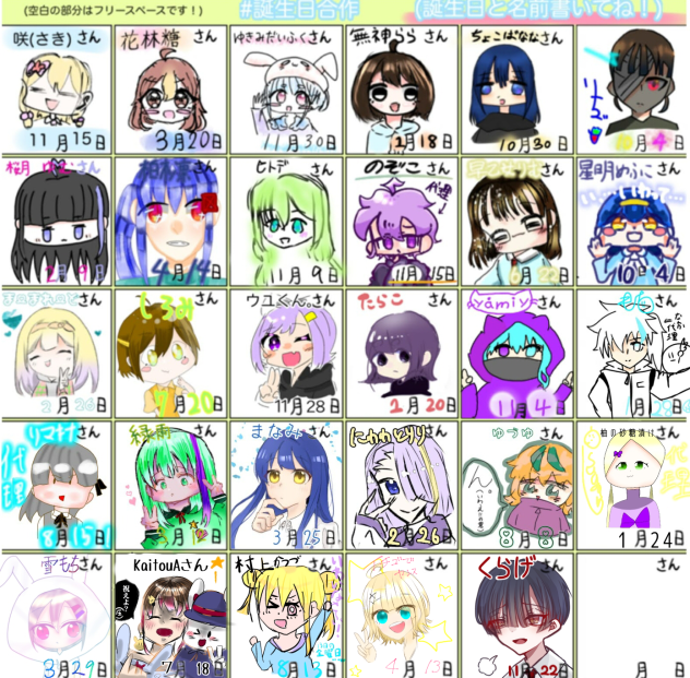 #誕生日合作