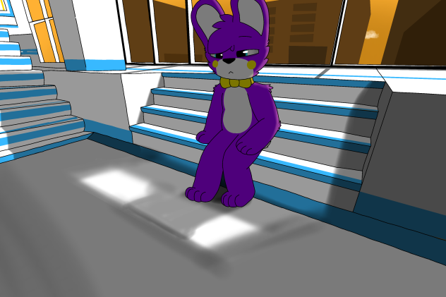 Lthunderscience Lab Waking up in Thunder Science Laboratory - ibisPaint