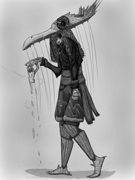 ダークなイラスト Ibispaint