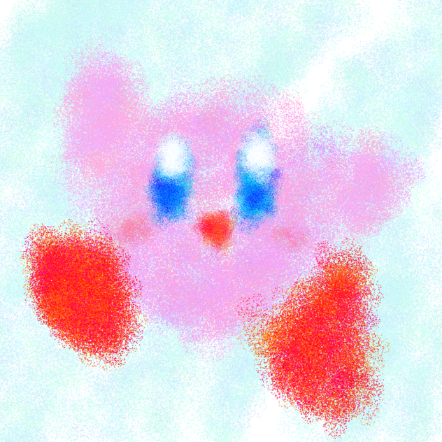 ふにゃふにゃカービィ