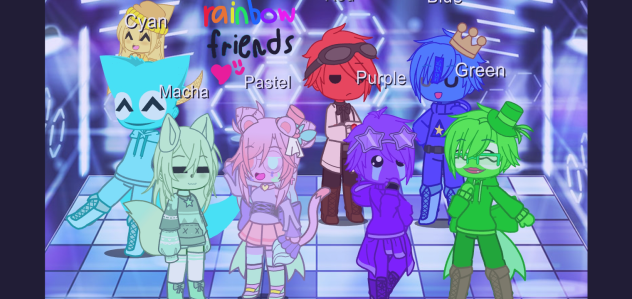 Rainbow friends 😀✨