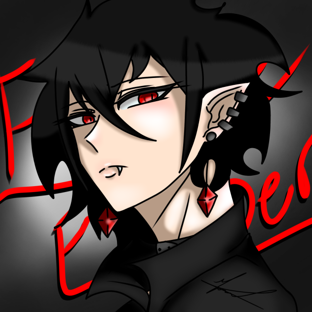 Fallen Ember cover page - ibisPaint