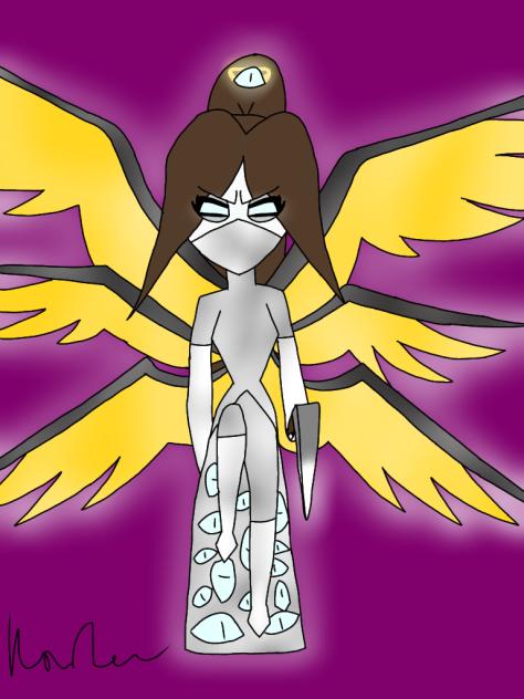 Battle Nova in angry angel design - ibisPaint