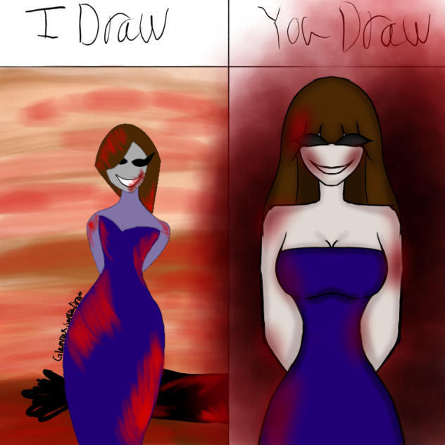 i draw you draw with glamrock