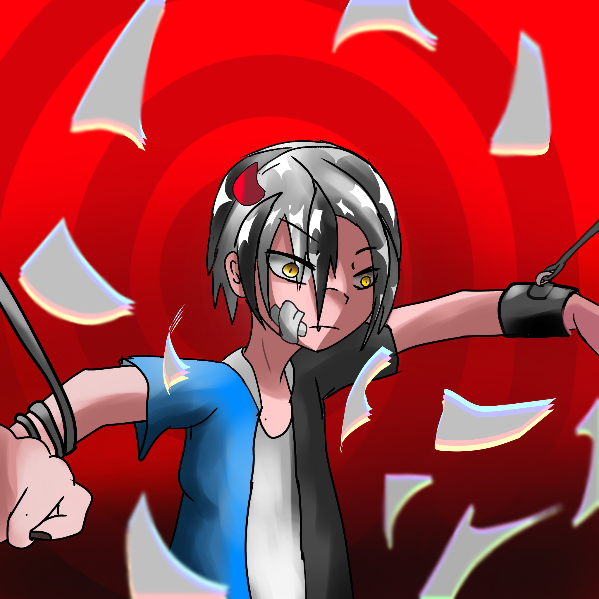RED DEVIL II💔🤍 - ibisPaint