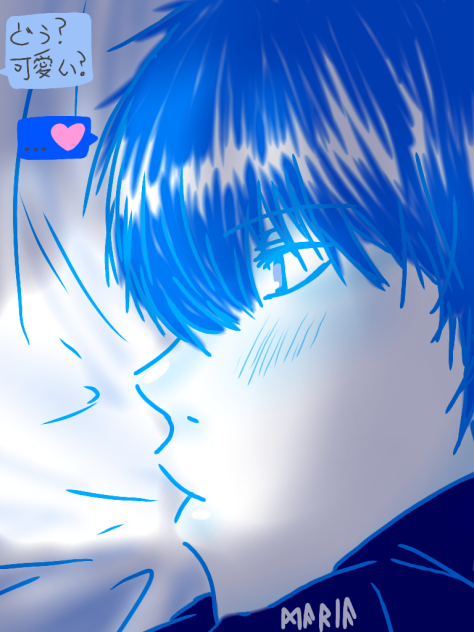 彼女が綺麗だ…