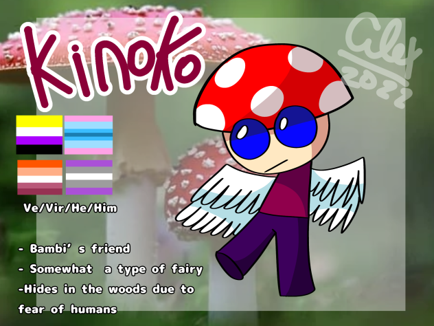 Dave and Bambi oc ref sheet