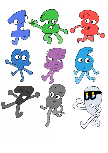 Bfdi Numbers !!! (From 1 to 9)