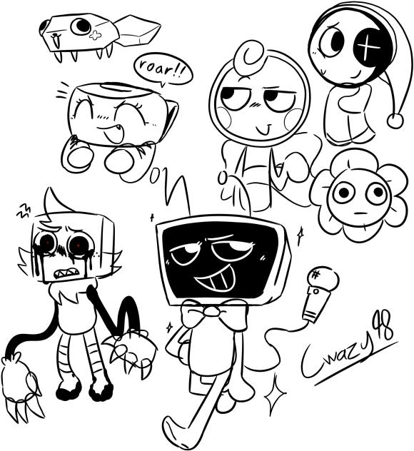 tried to draw like qwel