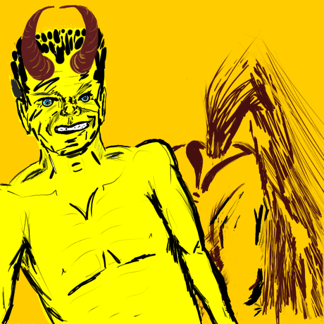 my first thing I drew on here - ibisPaint